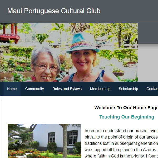 Portuguese Speaking Organizations in USA - Maui Portuguese Cultural Club